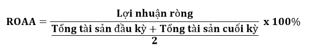 roaa là gì - Công thức ROAA