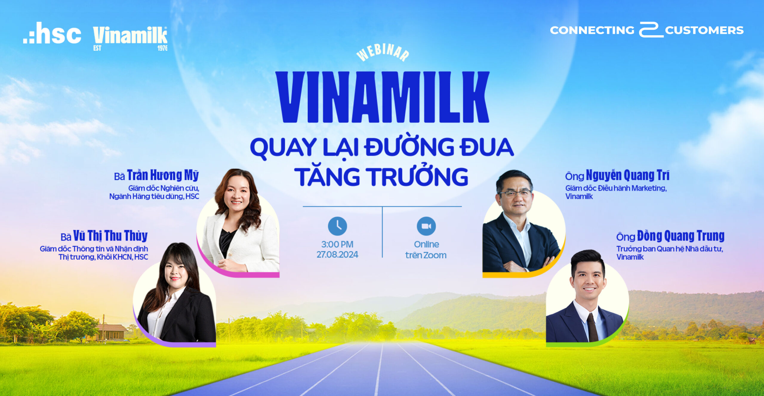 Hội thảo C2C tháng 8.2024: Vinamilk - Quay lại đường đua tăng trưởng