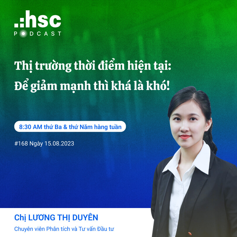 thị trường của thời điểm hiện tại: Để giảm mạnh thì khá là khó!