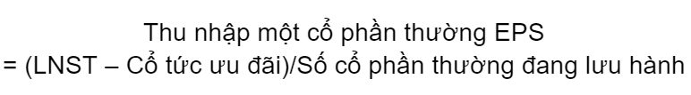 CT thu nhập cp thường EPS