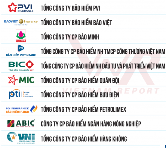 cổ phiếu ngành bảo hiểm - Top 10 công ty phi nhân thọ