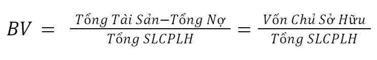 Công thức tính BV