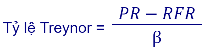 Công thức tỷ lệ Treynor