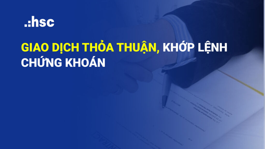 giao dịch thoả thuận