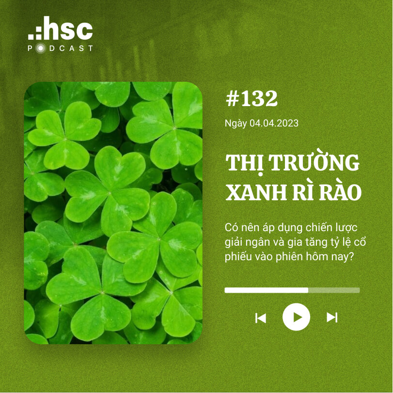 thị trường xanh rì rào