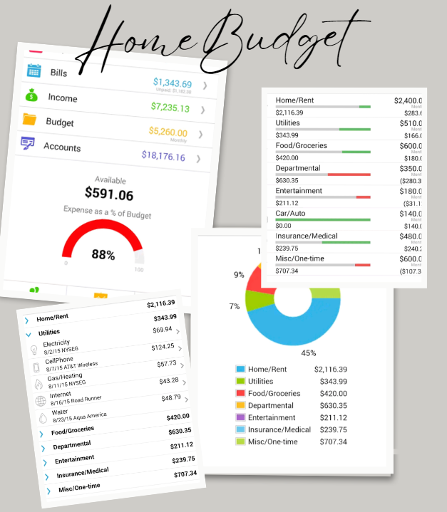 cách quản lý tài chính cá nhân - Ứng dụng HomeBudget